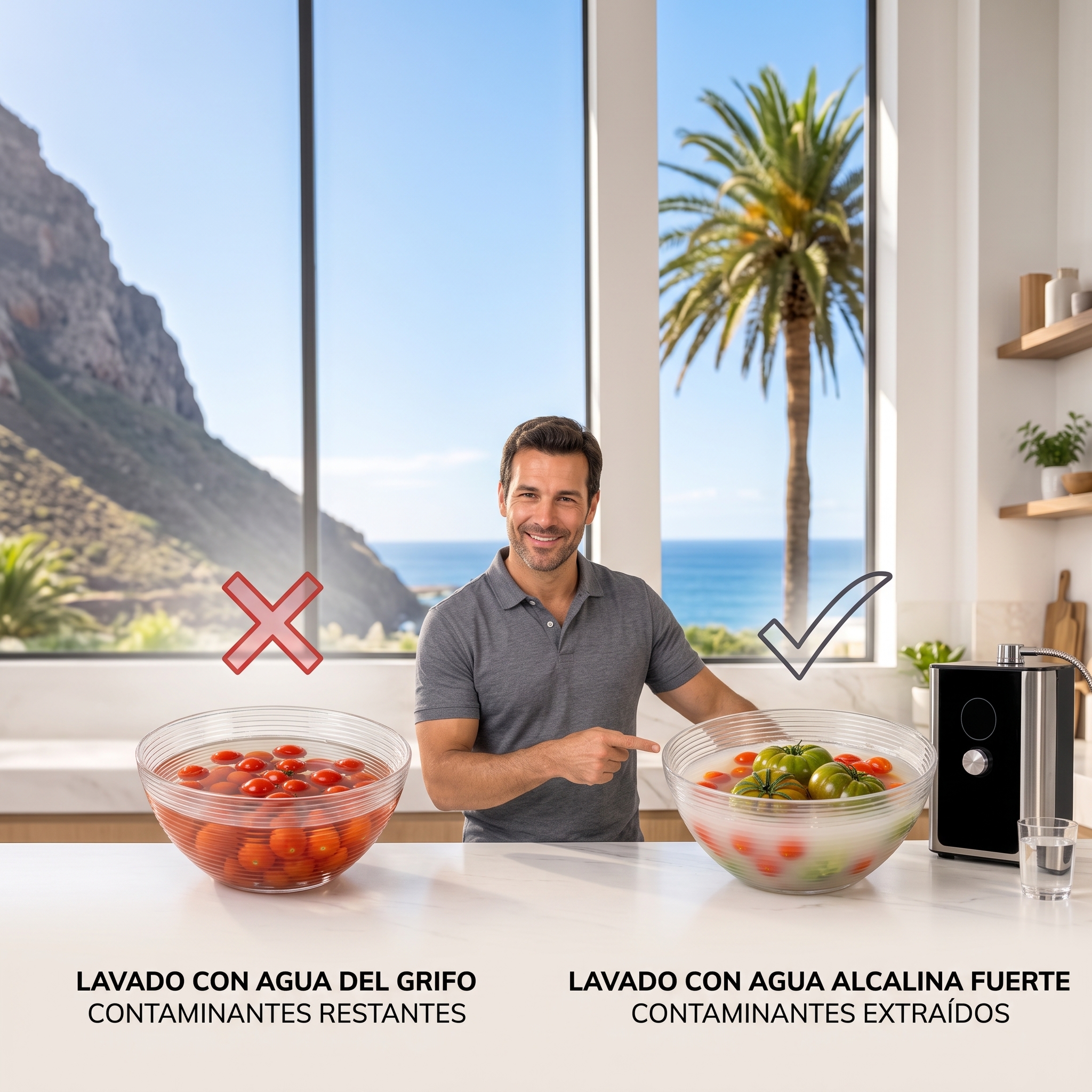 Lavado de alimentos
